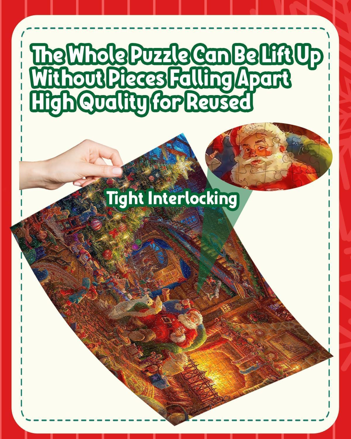 Christmas 24-day Countdown Scene Puzzle