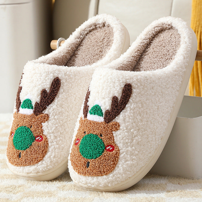 Dancer Christmas Home Slippers