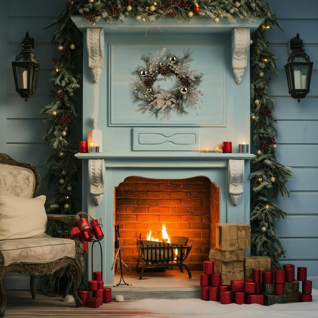 Comet Christmas Wreath