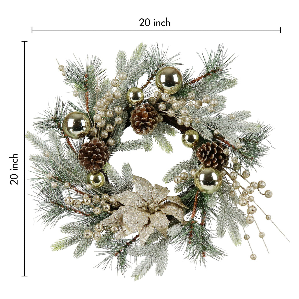 Comet Christmas Wreath