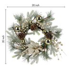 Comet Christmas Wreath