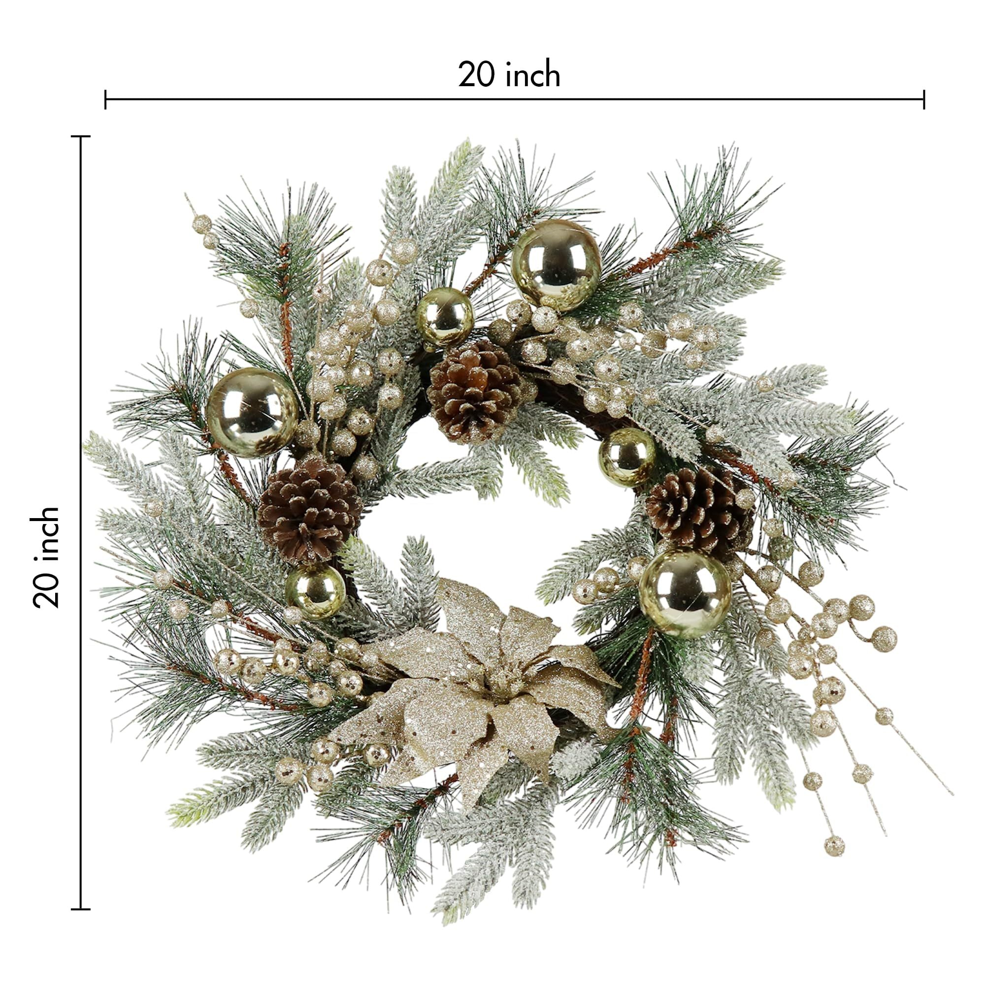 Comet Christmas Wreath