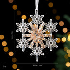 Blitzen sequin garland – lightweight transparent acrylic ornament for holiday displays – Christmas Mercantile