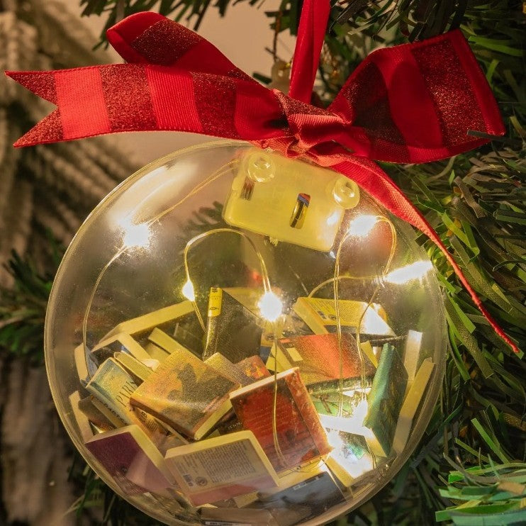 Donner Christmas Ornament hanging on Christmas Trees with rustic Home Decor by Christmas Mercantile 