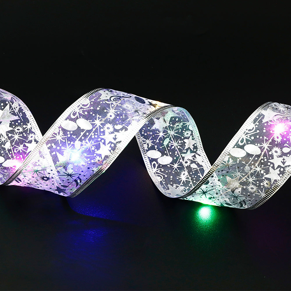 Dasher flexible ribbon lights – colorful LED string lights in cloth material, a versatile addition to your Christmas Mercantile collection