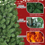 Dasher living room Christmas tree – thickened base, realistic appearance, strong branches for heaviest ornaments and decorations