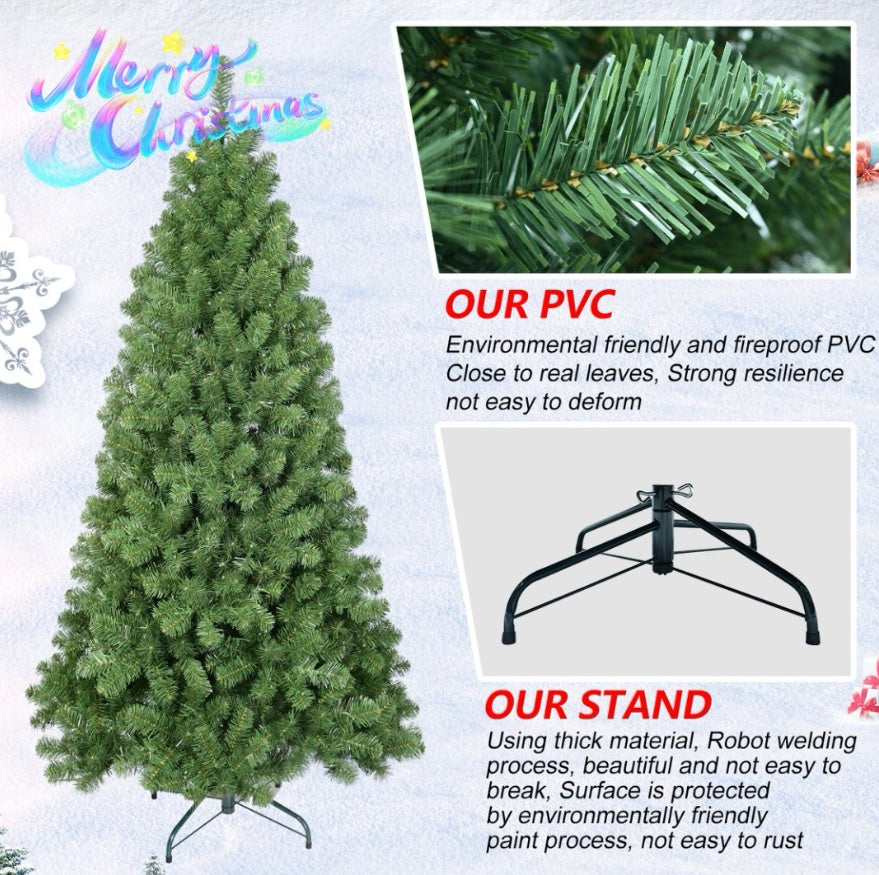 Dasher strong branch Christmas tree – holds garlands, lights, and ornaments securely, thicker design for full lush appearance