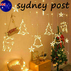 LED fairy window curtain – star lights for holiday decorations, concerts, fashion shows, and dance halls – Christmas Mercantile

