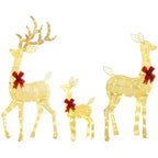 Reindeer family silhouette lights – outdoor Christmas decorations that bring magic to your yard, porch, or garden – Christmas Mercantile