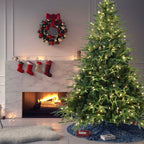 Rudolph Christmas Tree – hybrid automatic tree available from 4 to 9ft tall with up to 700 UL lights and 5060 tips – Christmas Mercantile
