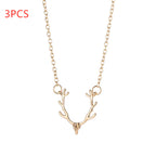 Rudolph Christmas Antlers Necklace