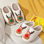 Dancer Christmas Home Slippers